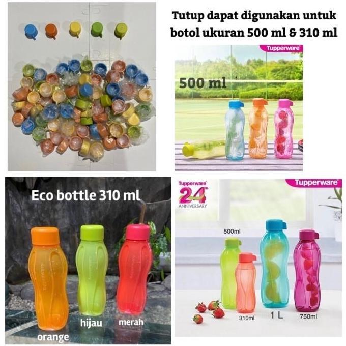 VIRALL TUPPERWARE TUTUP ECO BOTOL UKURAN 500ML ''