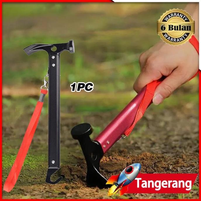 FARMUKE Palu Camping Ultralight Pasak Tenda Camping Glamping Multifungsi