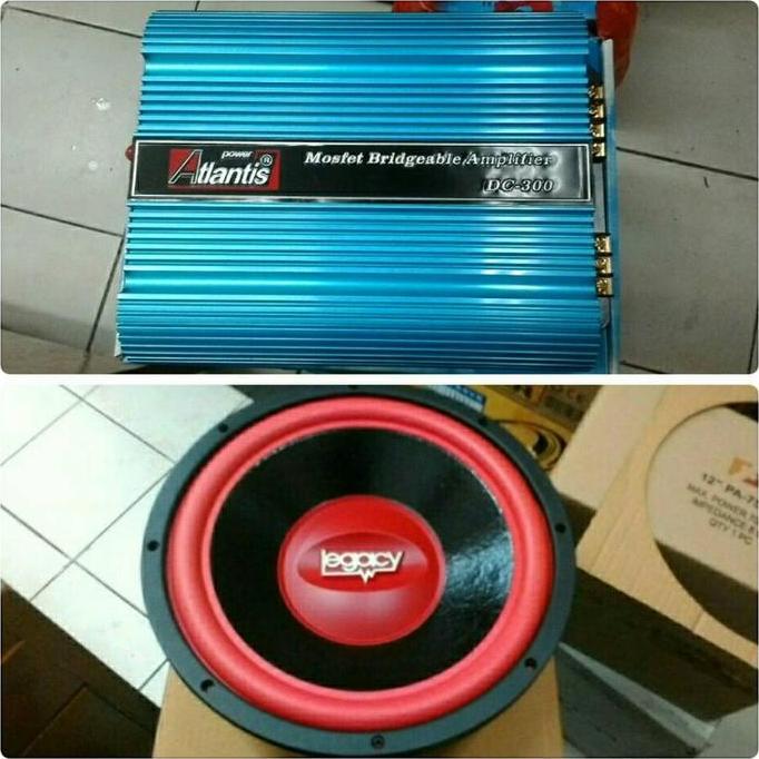 paket monoblock atlantis subwoofer legacy 1295
