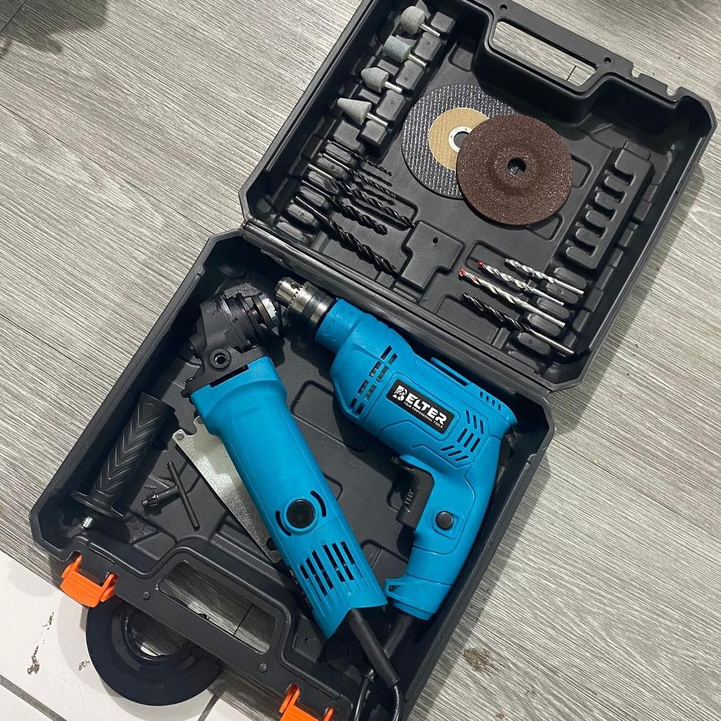 FREE ONGKIR PAKET GERINDA DAN BOR /  GERINDA MAILTANK / BOR MAILTANK 10MM / BOR GERINDA SET KOPER