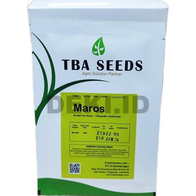 Benih Cabe Maros Bibit Cabai Rawit Unggul 10 Gram TBA Seed