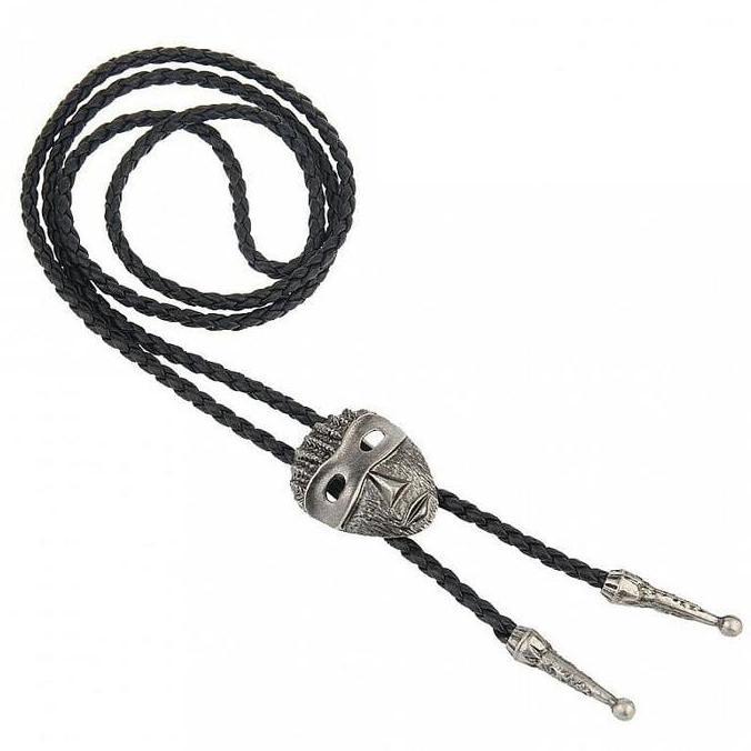 Houseofcuff Dasi Bolo Tie INDIAN SILVER BOLO TIE Termurah