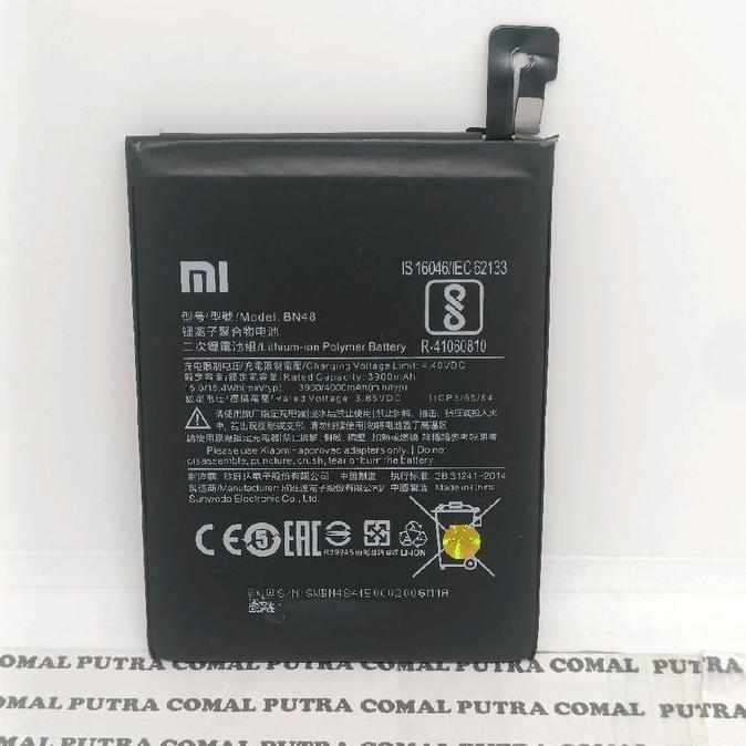 XIAOMI REDMI NOTE 6 PRO BN48 BN-48 ORIGINAL BATRE BATERE BATRAI BATERAI XIAOMI REDMI NOTE 6 PRO BN48