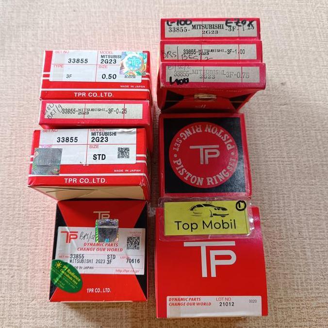 LOLOMY Ring seher Mitsubishi Minicab L100 2 Cylinder 33855 2G23 TP asli Japan