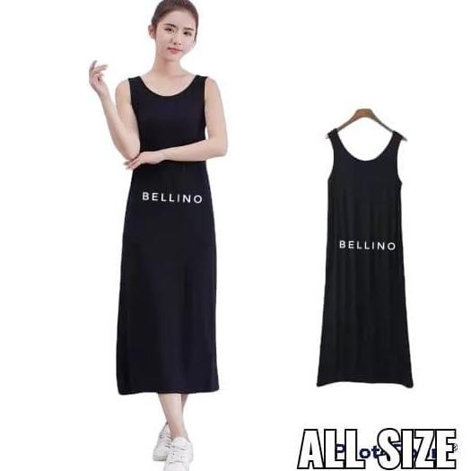 DV117 >> Inner Kaus Oblong Wanita Manset Lekbong Panjang Dalaman Gamis Dress Longdress Wanita Muat J