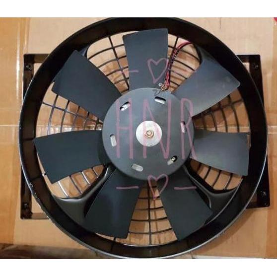 ExtraFan Extra Fan Kipas AC Mobil Rangka Besi Tiup Hisap FAN AC MOBIL