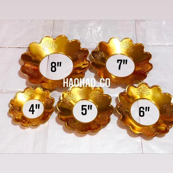 Piring Hiolo Abu / Piringan Abu untuk Hiolo Sembahyang Bahan Kuningan