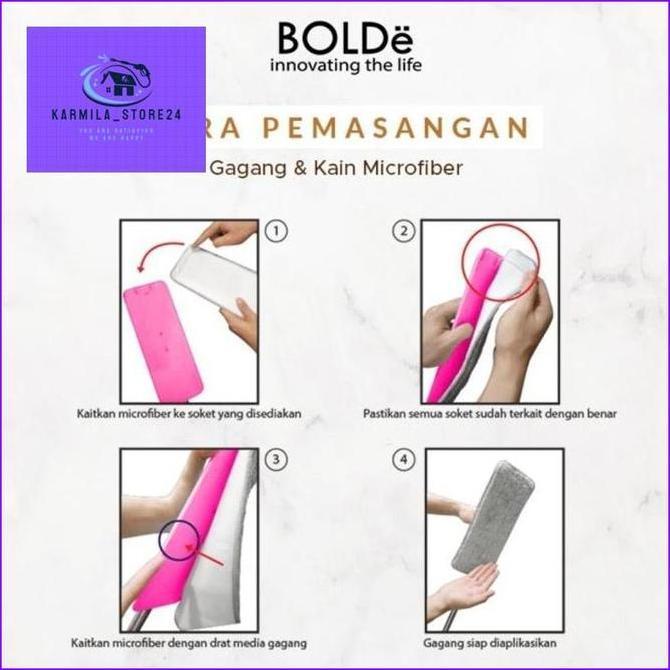 Alat Pel Super Mop BOLDe Maxima Bolde Supermop Maxima Alat Pel Bolde