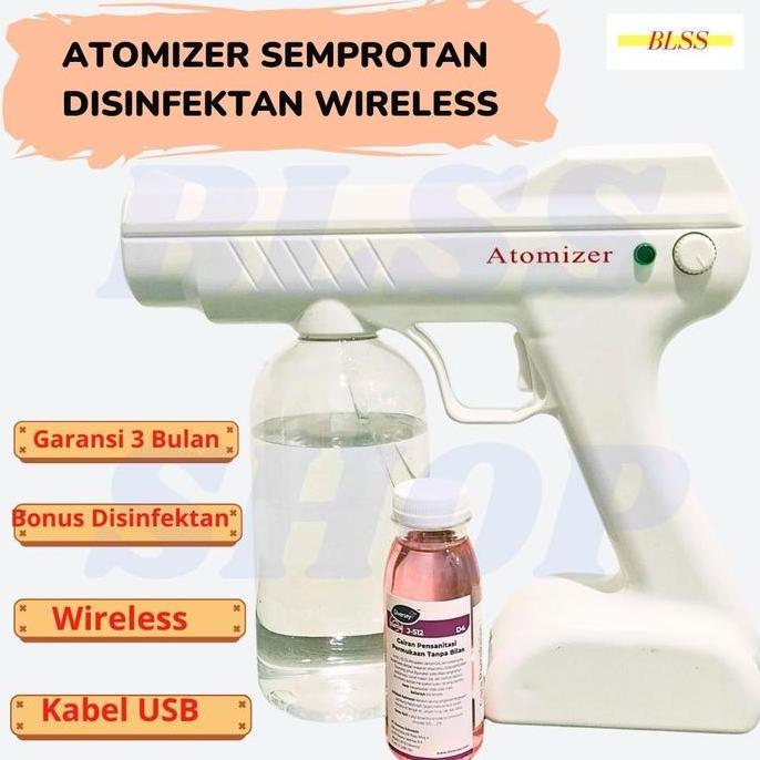 NANO SPRAY GUN STEAM VIRUS ALAT MESIN FOGGING DISINFECTANT ANTI VIRUS