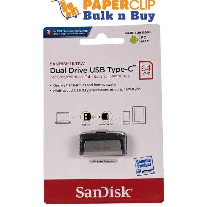 TERLARIS - FLASHDISK SANDISK ULTRA 64GB SDDDC2-064G