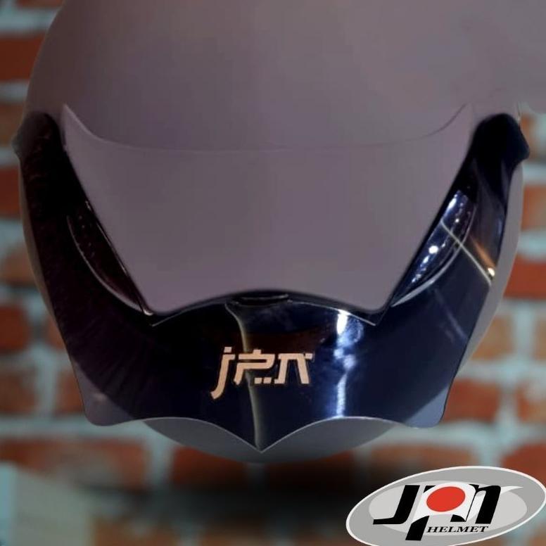 BESTPROMO SPOILER HELM JPN FULL FACE AKRILIK TEBAL 3MM DENGAN 3M PEREKAT