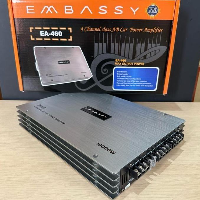 Power Embassy Ea-460 Power 4 Channel Embassy Ea 460 Ready