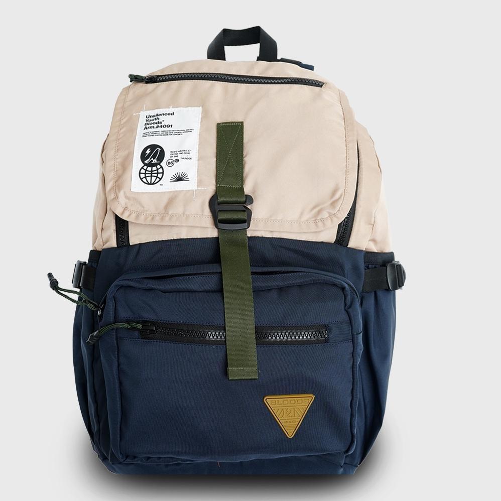 ORIGINAL BLOODS SERIES BACKPACK TAS PUNGGUNG RANSEL MAXTON 08 KHAKI NAVY