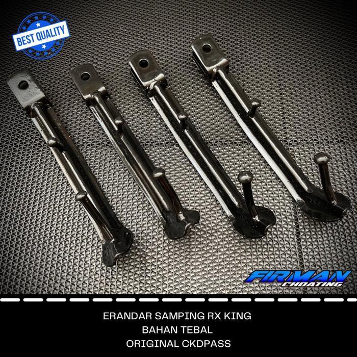 (Termurah) Standar Samping Rx King Hitam Model Ori Ring 18 Kualitas Terbaik Bestseller