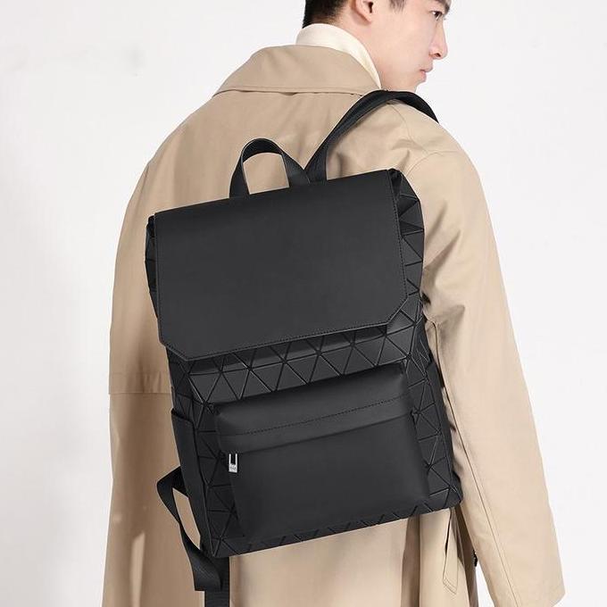 Leather Concept VINCENT Tas Ransel Kulit Pria Tas Kulit Cowok BackPack Kulit Pria hitam sekolah Seru