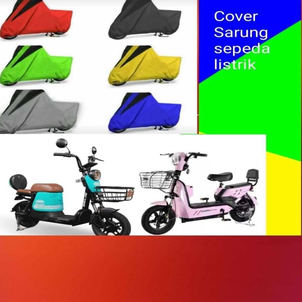 NEW Sarung Cover Sepeda listrik motor listrik Roda dua waterproof