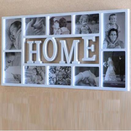 Pigura Foto Memories Bingkai Dekorasi Home 10 Slot Ukuran 3R 4R Frame Figura Dinding MS