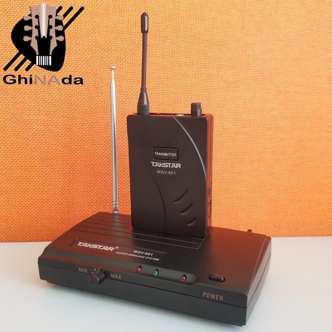 Takstar Wgv-601 Wireless Gitar Listrik Bass Sistem Nirkabel