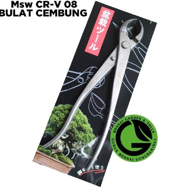 alat bonsai catok krekut bonsai model cembung 21cm