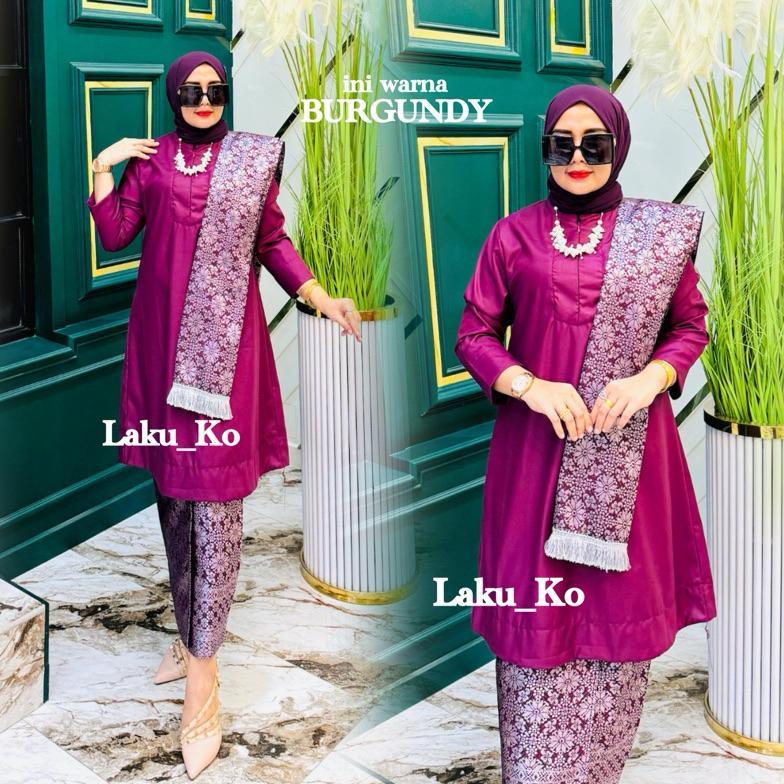 Murah Tunik Polos / Atasan Tunik // Tunik Toyobo // Baju Kurung // Tunik Malaysia // Tunik Busui //T