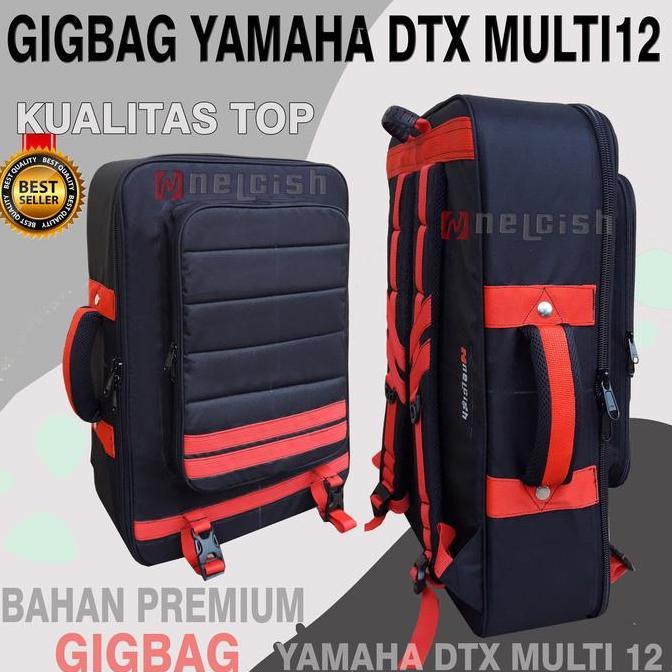Tas Softcase Gigbag Drumpad YAMAHA DTX MULTI 12 Bag Case Drum Elektrik Multipad Multi12 by NELCISH