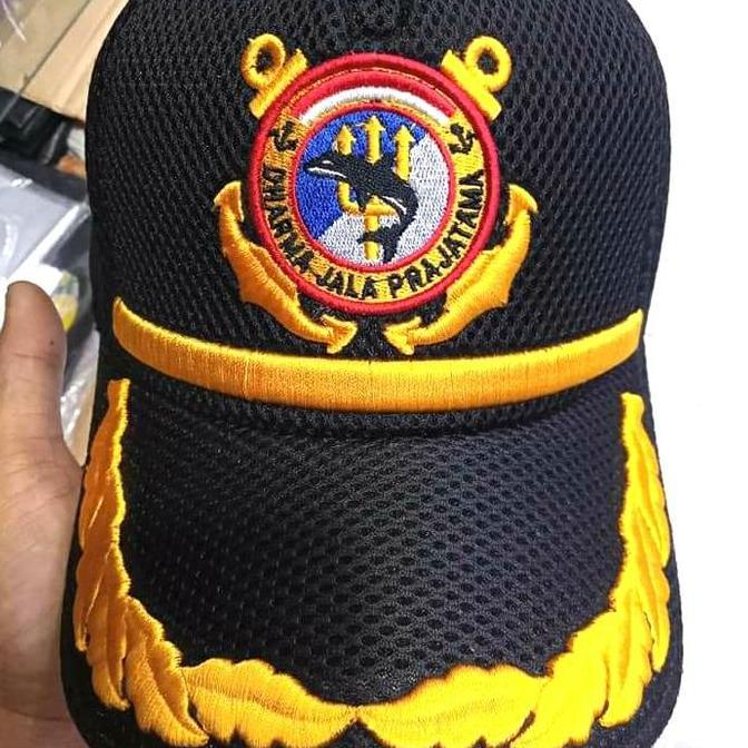 Topi COAST GUARD Bordir Timbul