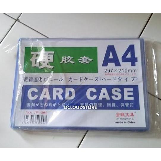 Case Transparan A4 Tempat Kertas Menu Sertifikat Plastik Mika Tebal