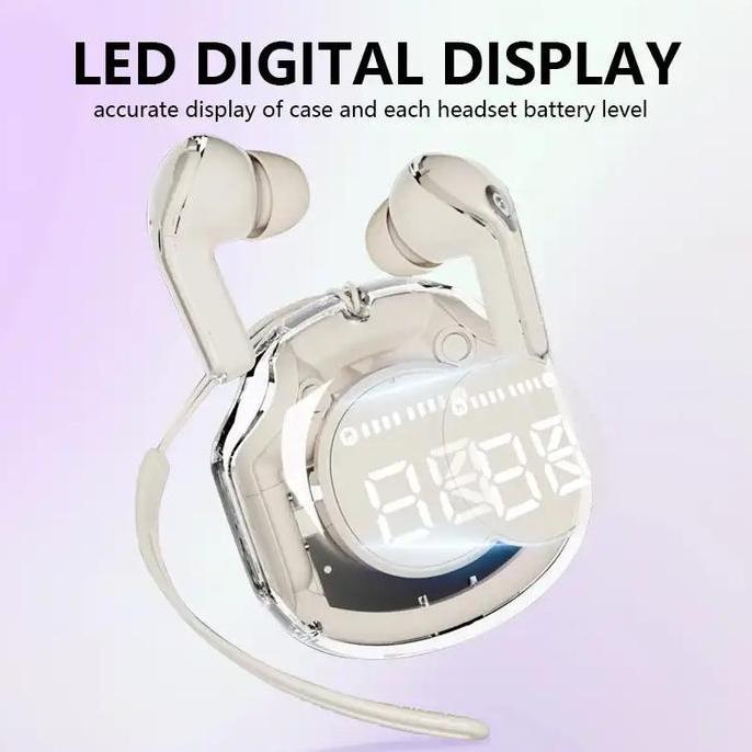 Headset Bluetooth TWS Voided New Air 39 Wireless Transparant