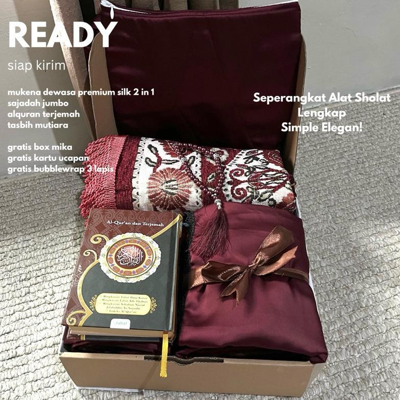 Discount Seperangkat Alat Sholat Seserahan Simple Exclusive | Hantaran Pernikahan | Mahar Alat Shola