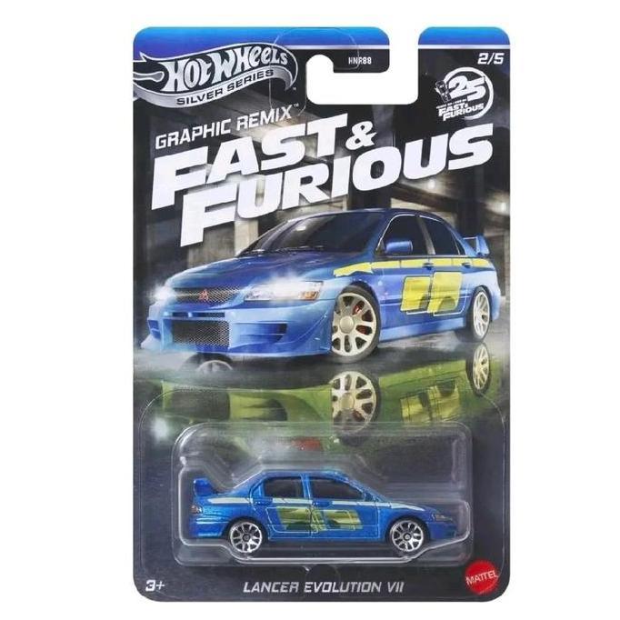 Hot Wheels Fast & Furious Lancer Evolution VII - Graphic Remix Fast & Furious