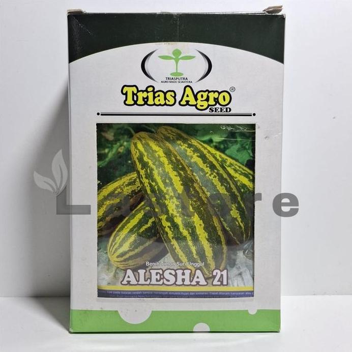 Benih Timun Suri Loreng ALESHA 21 Isi 10 gram Trias Agro Seed