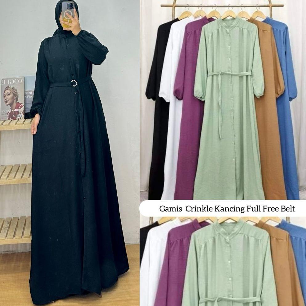 Cuci Gudang  Gamis Qayla - Qayla Dress - Gamis Wanita Terbaru Kekinian - Gamis Wanita Hijab Kekinian