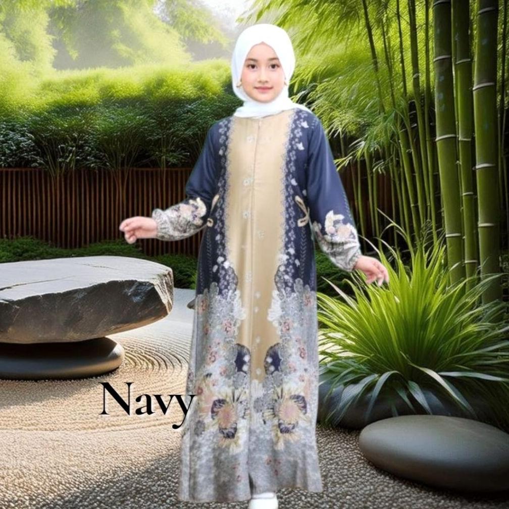 Limited Gamis Medinna Anak Silk Premium | Gamis Kids Medinna