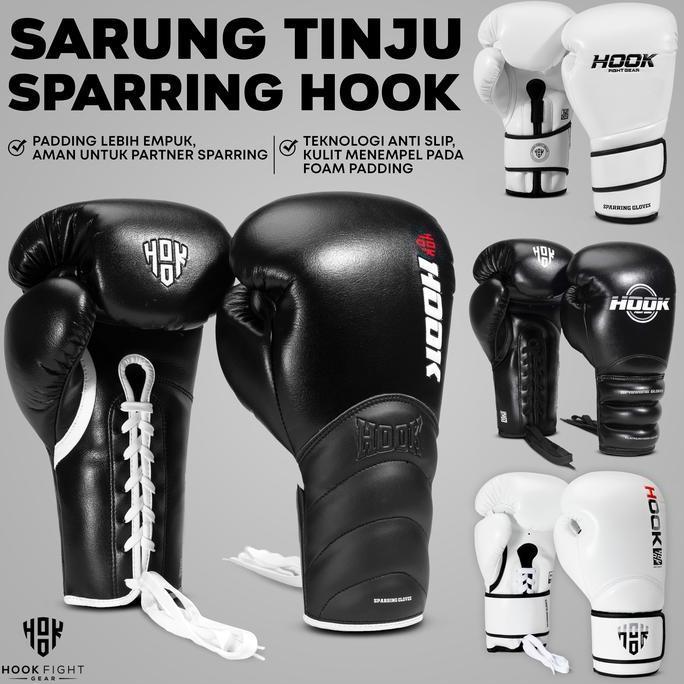 Sparring Gloves Hook Spiral, Sarung Tinju Sparring, Sarung Tinju Hook