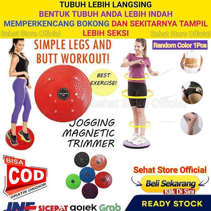 Alat Therapi Jogging Magnetic Trimmer Alat Pelangsing Tubuh Olahraga Badan Pembakar Lemak Perut Bunc