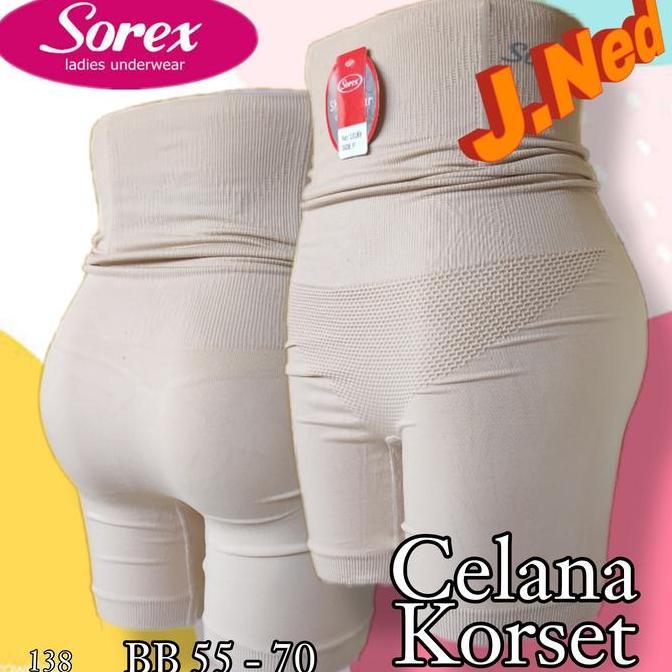J138 Sorex Celana Korset Wanita, Cd Korset Sorex All Size (BB 50 - 70)