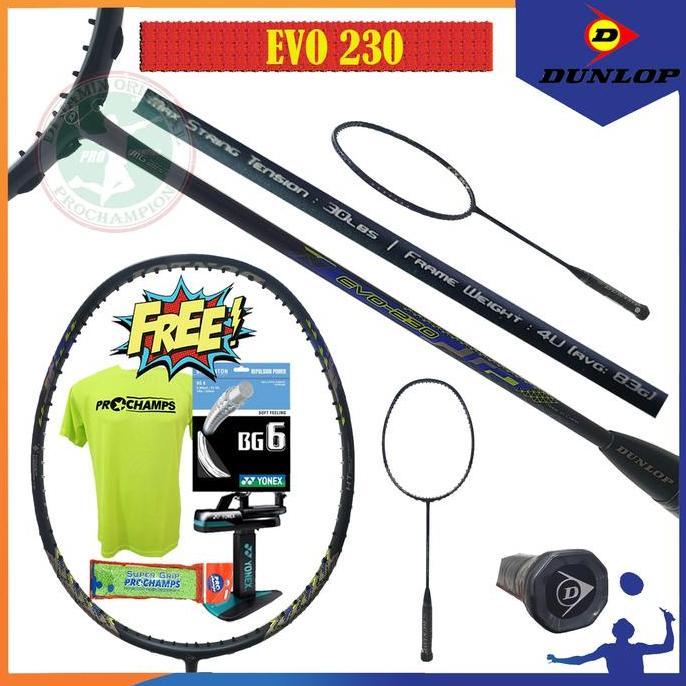 DUNLOP EVO 230 / EVO230 RAKET BADMINTON