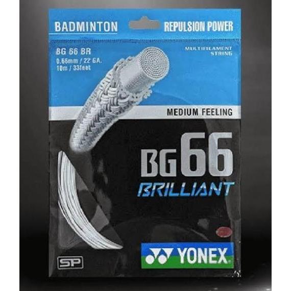 Senar Raket Bulutangkis YONEX BG-66 Brilliant
