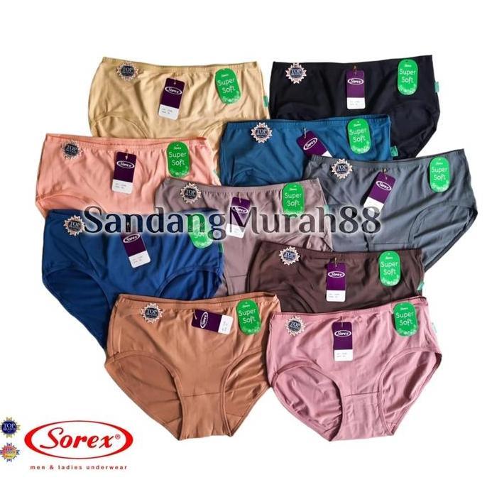 [ 6PCS ] CD Sorex 1239 | Celana Dalam Sorex 1239 | CD sorex super soft