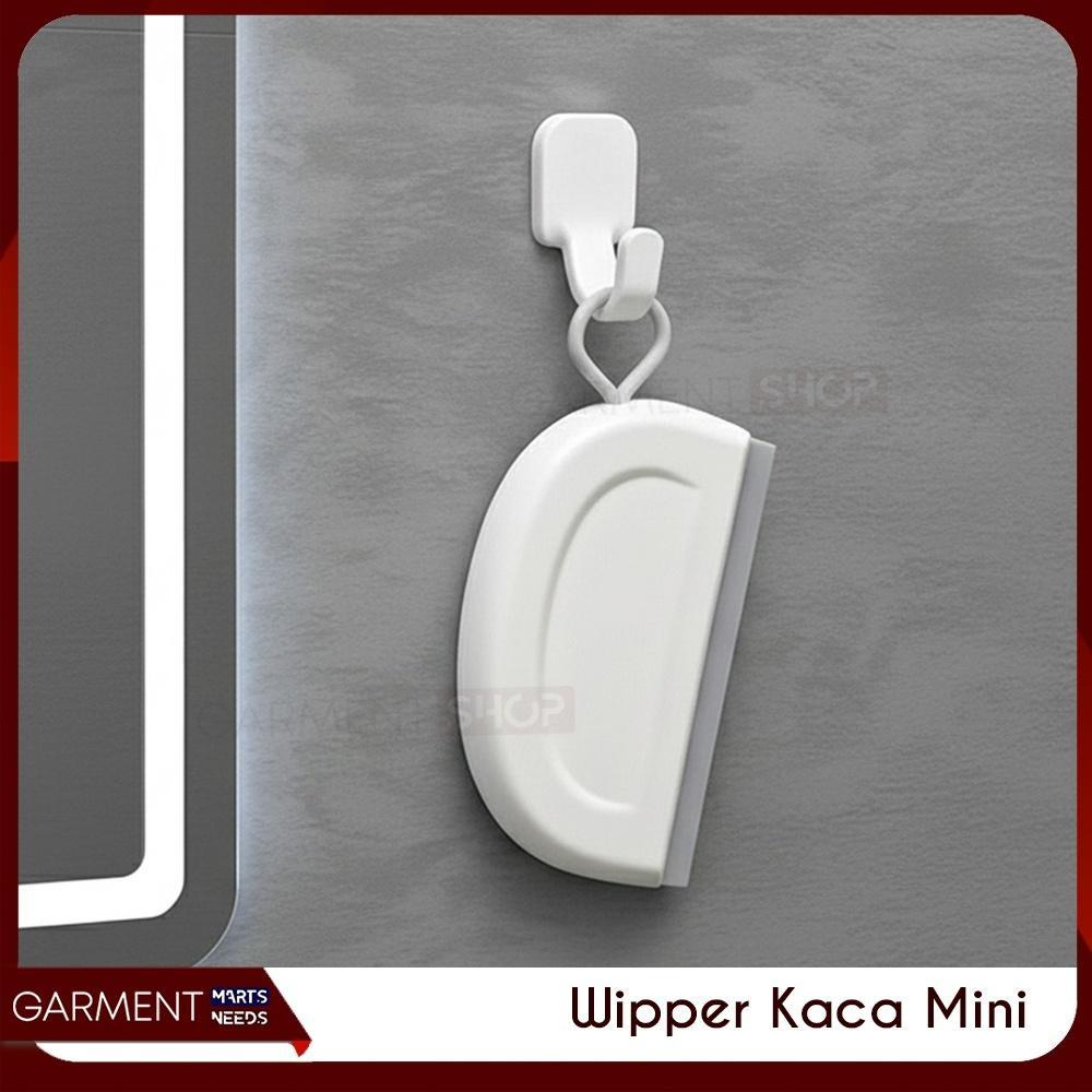 Wiper Kaca Mini Serbaguna Pembersih Air Wastafel Dapur Kamar Mandi Portable Praktis Karet Lentur Tid