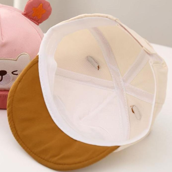 5-18 bulan Topi Baseball Bucket Anak Unisex Model Wo Wink Peace murah