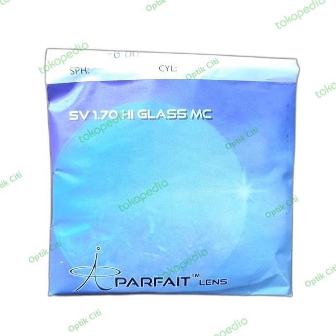 New  lensa kacamata minus bahan kaca anti radiasi high index 1.7 tipis