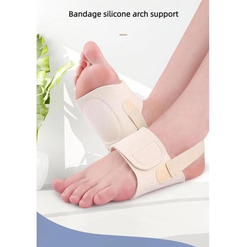 Terapi Kaki Datar Arch support for flat foot kaki lepek Cushion Feet Bantal kaki lengkung datar, ban
