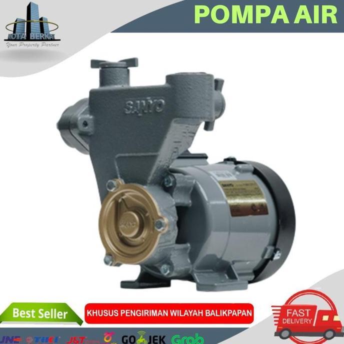 POMPA AIR SANYO P-WH137C NON AUTO EXTRA STRONG/ SUMUR DANGKAL MANUAL