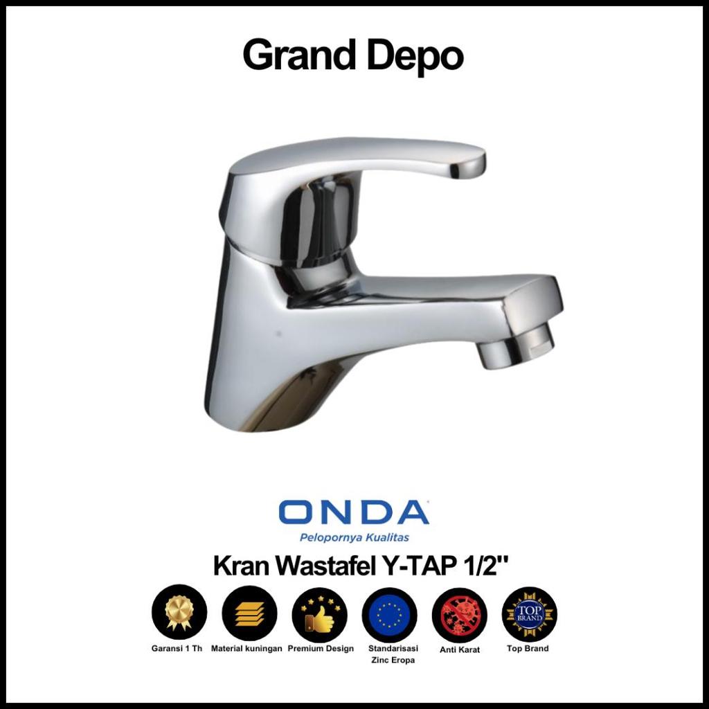 Onda Kran Wastafel Y Tap 1/2" / Kran Wastafel Onda / Kran Air Onda