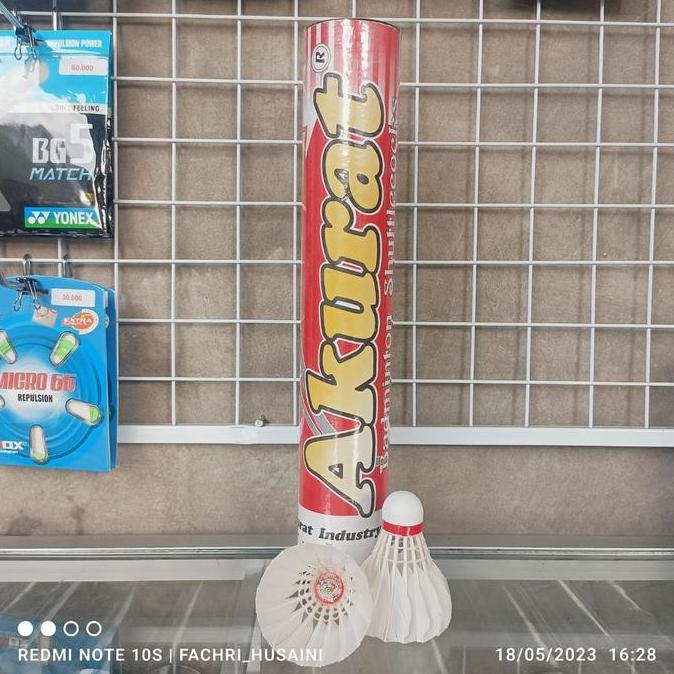 Shuttlecock Badminton AKURAT MERAH