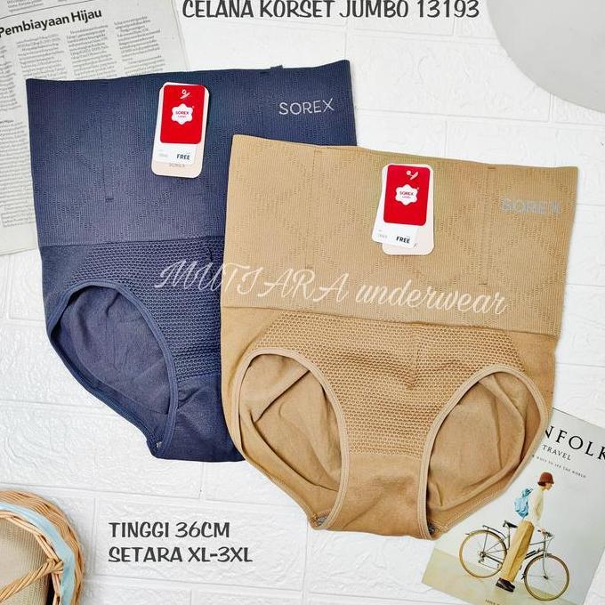Celana Korset Jumbo Sorex 13193 Size XL-3XL / Celana Korset OverSize Sorex 13193 Fit XL-3XL