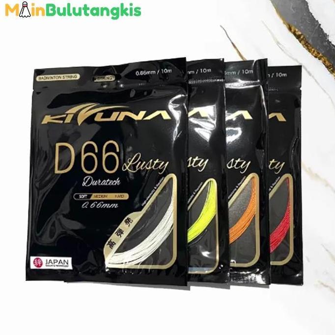 Senar Raket Badminton Kizuna D66 / D66 Lusty