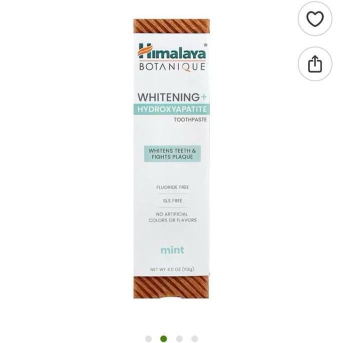 Himalaya Whitening + Hydroxyapatite toothpaste 113gram (remineralization)