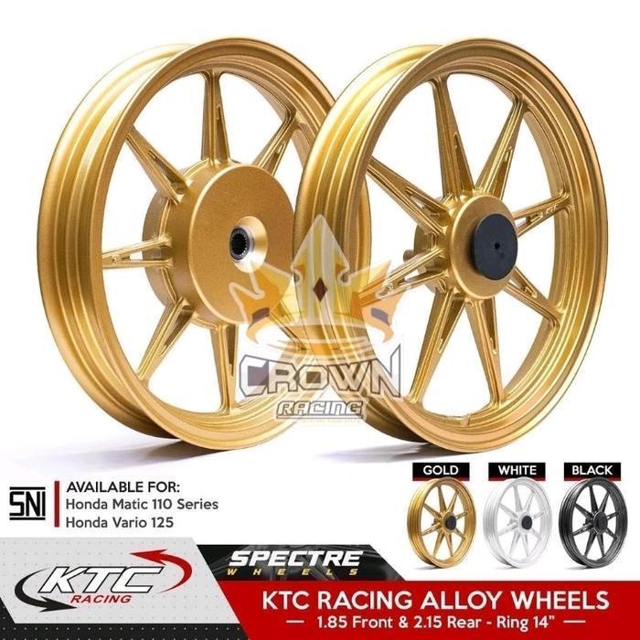 Velg KTC Racing Spectre Mio Karbu / Fino / Soul / Mio J GT / Xride Motor Motorcycle